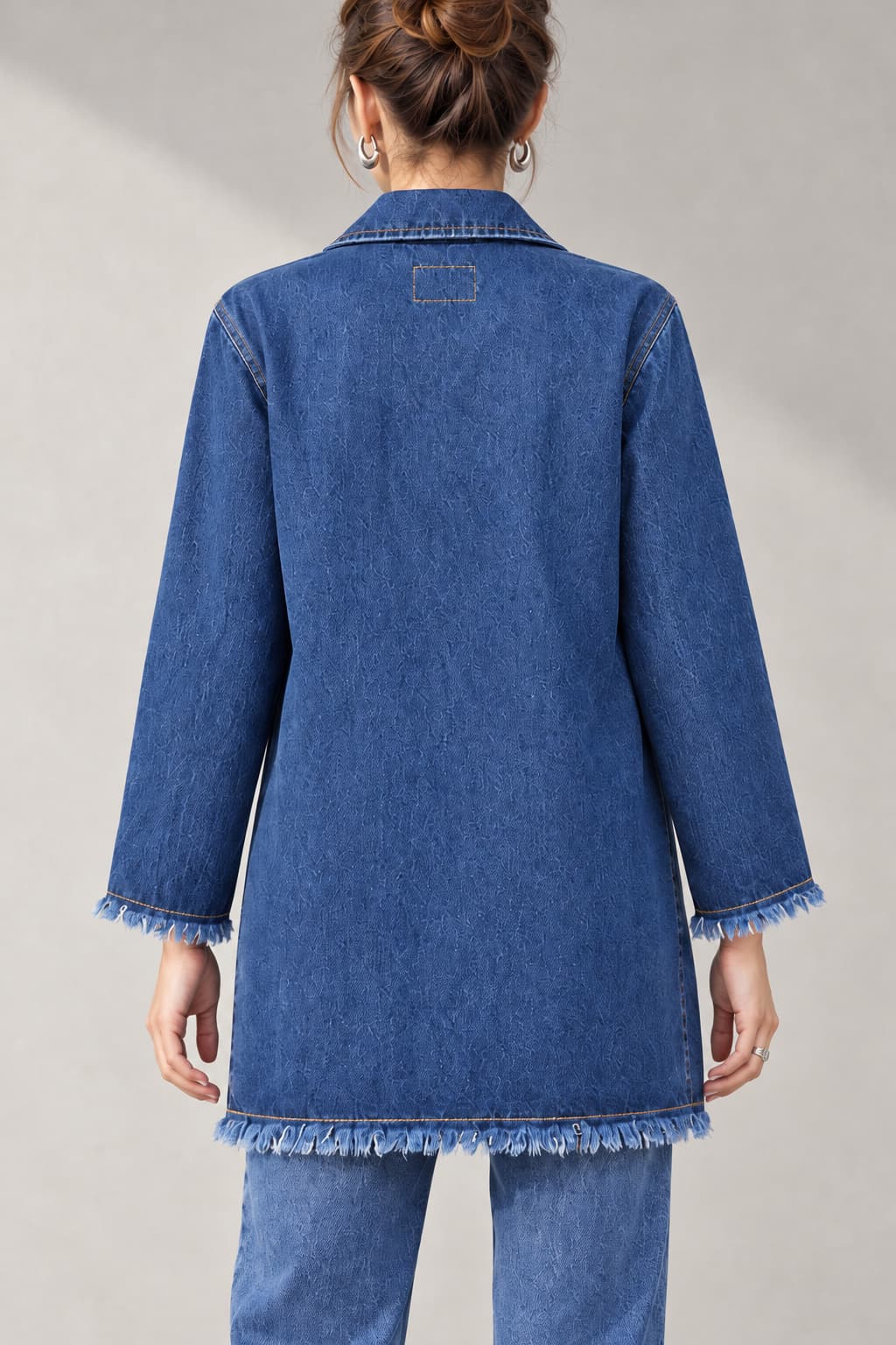 Blue Muse Fringe Blazer