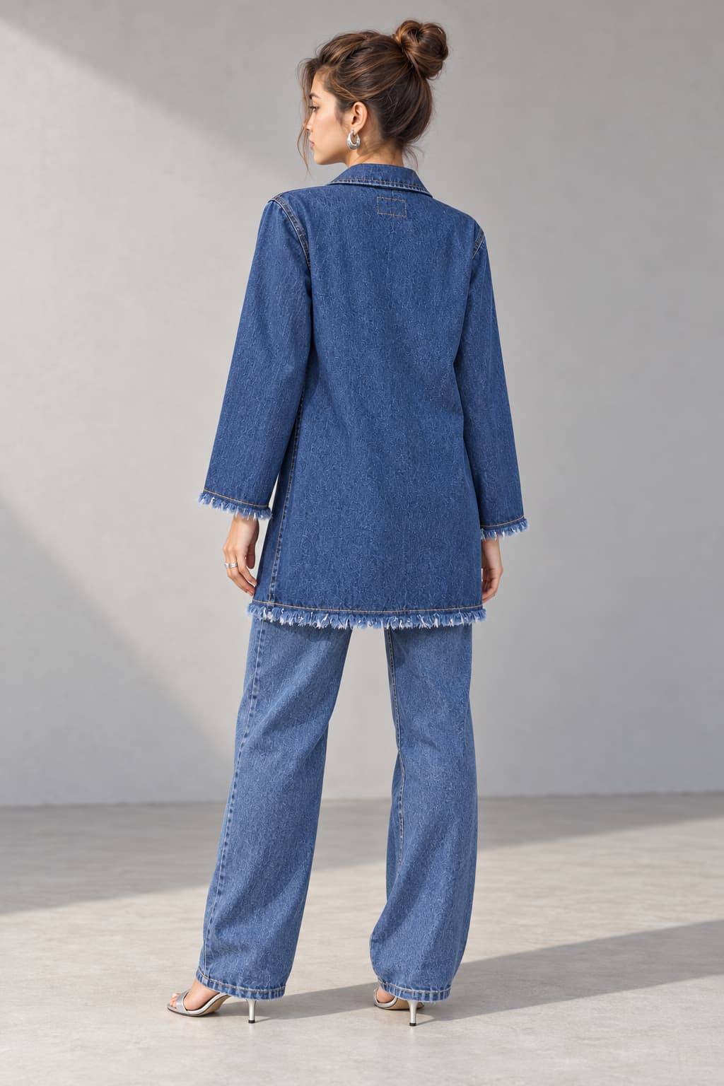 Blue Muse Fringe Blazer