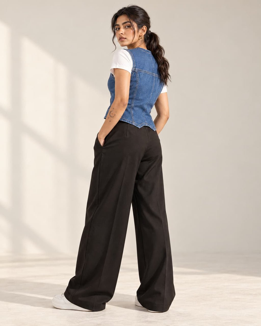 Blue Muse Tailored Vest