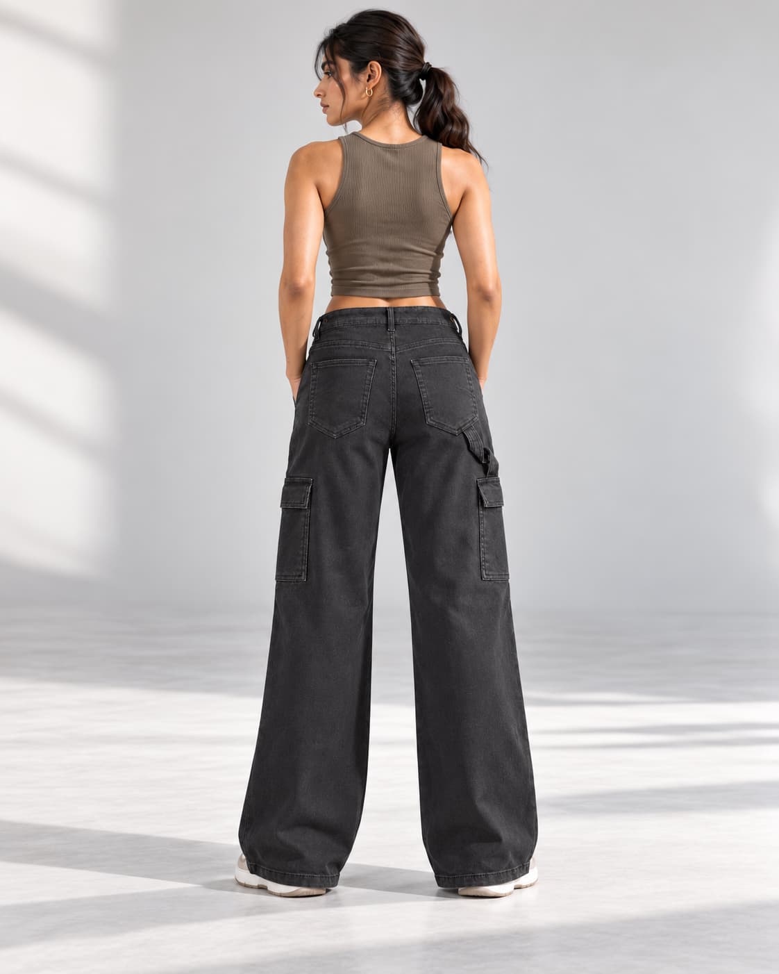 Cloudwalk Cargo Wide-Leg Jeans