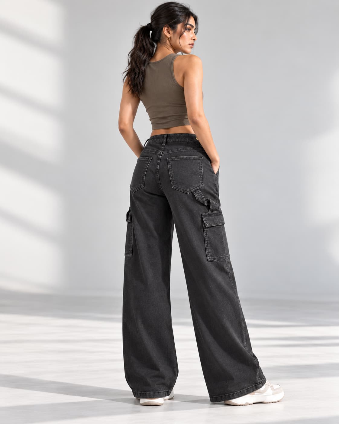 Cloudwalk Cargo Wide-Leg Jeans