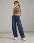 Indigo Arc Barrel Jeans