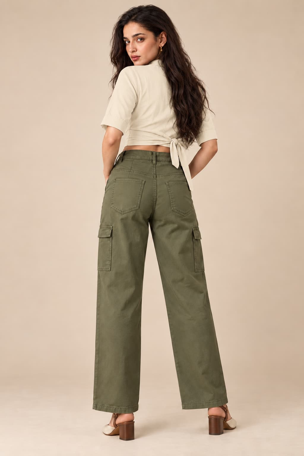 Olive Trail Cargo Pants