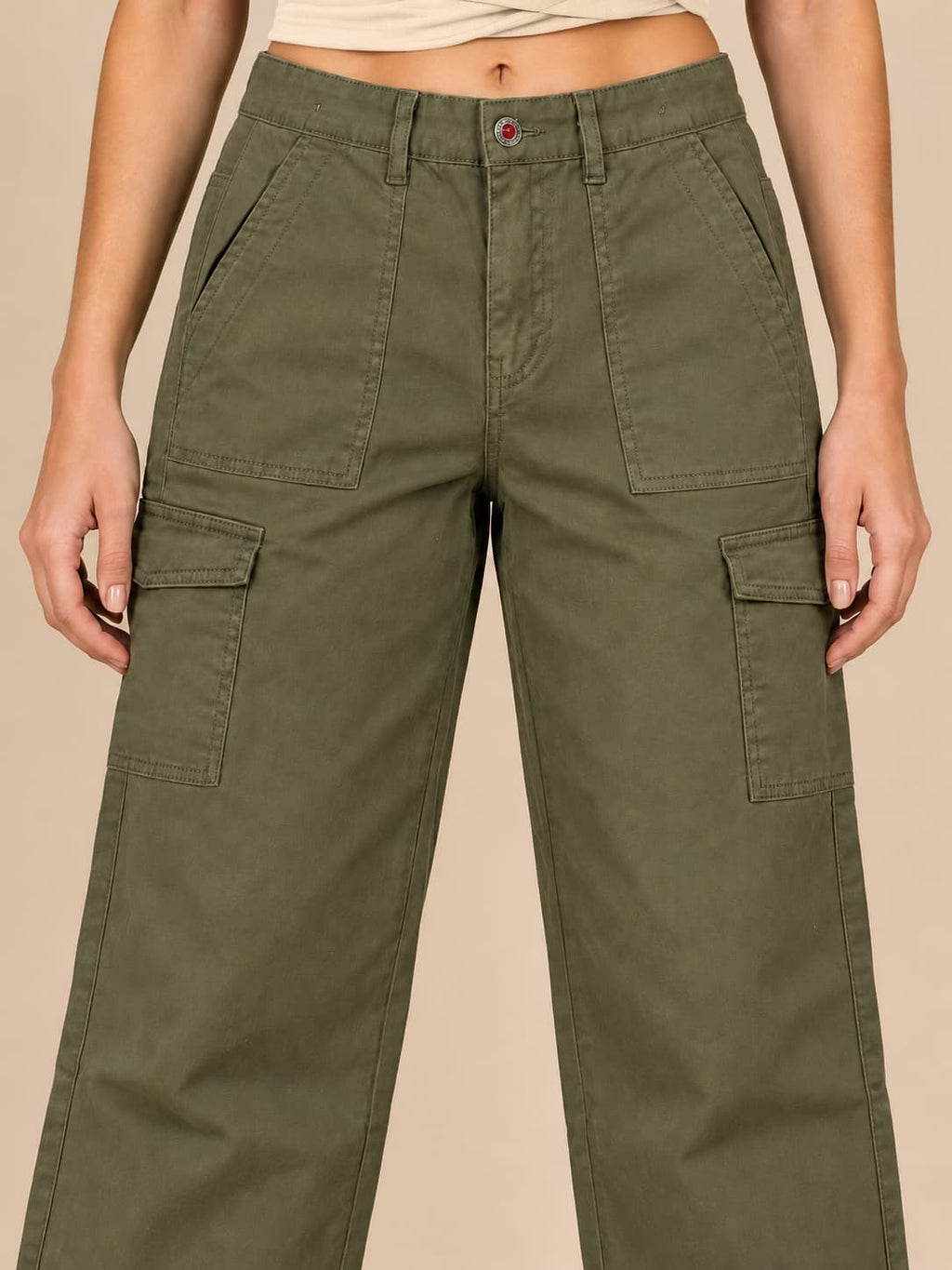 Olive Trail Cargo Pants
