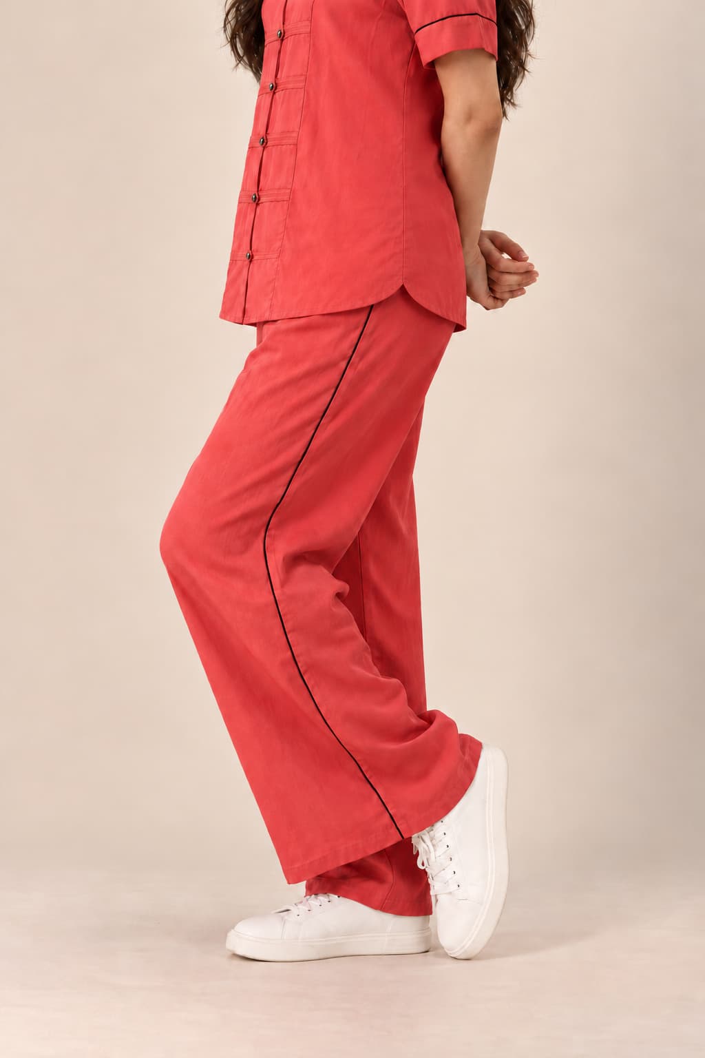 Scarlet Edge Co-Ord Set
