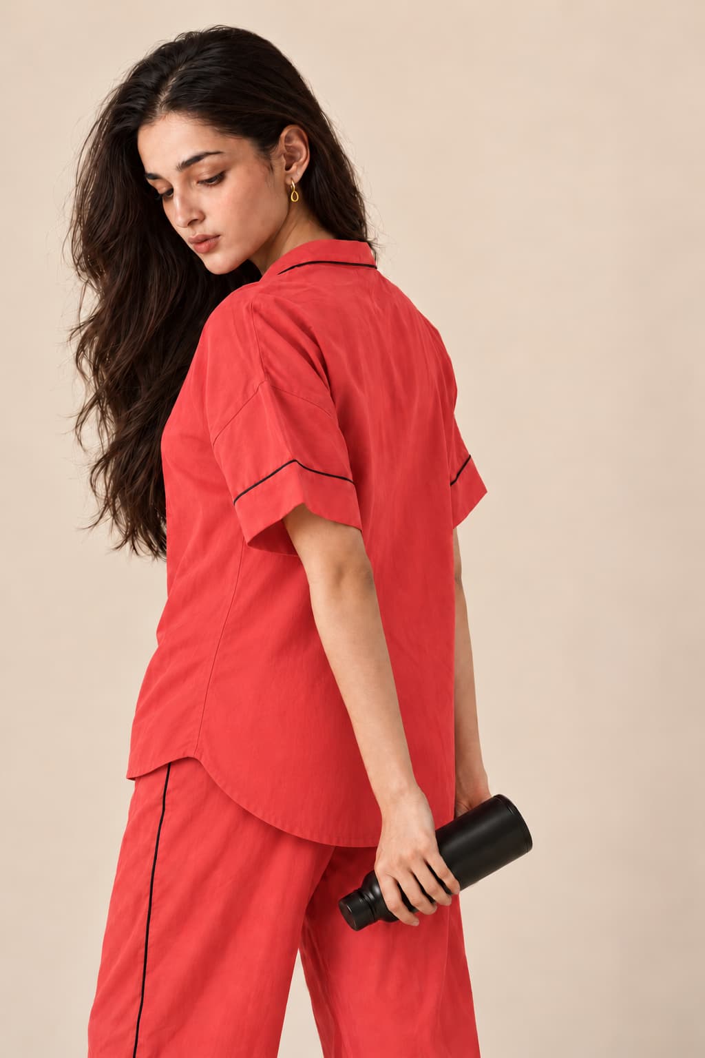 Scarlet Edge Co-Ord Set