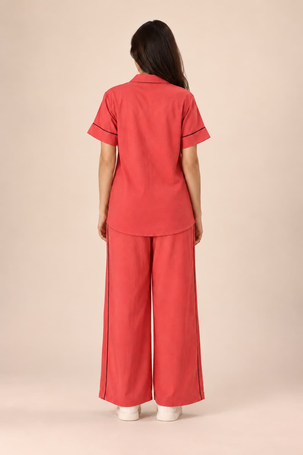 Scarlet Edge Co-Ord Set
